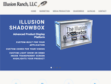 Tablet Screenshot of illusionranch.com
